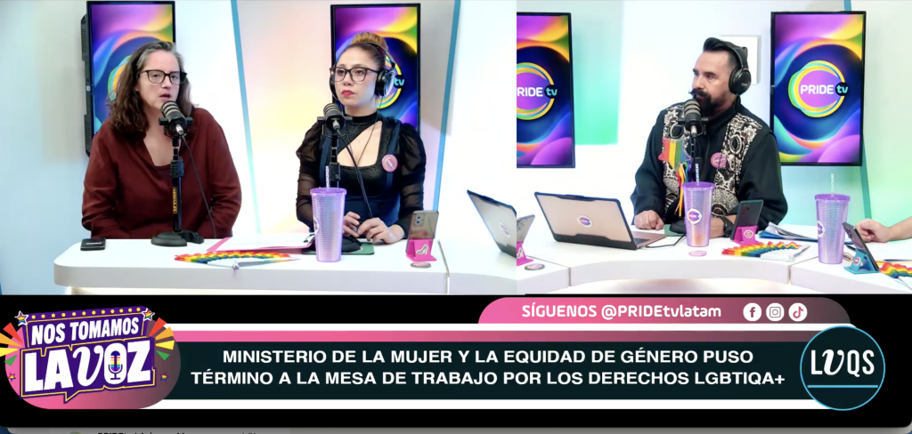María José Cumplido Fundación Iguales en Nos Tomamos la Voz