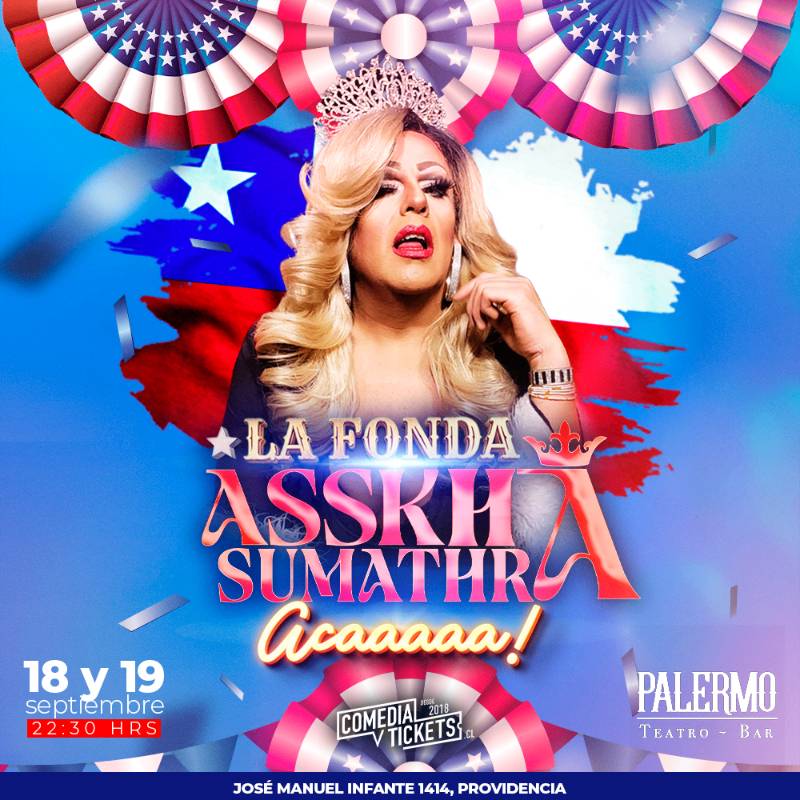 Fonda de Asskha Sumathra 2026 en Santiago